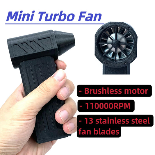 "Turbo Fan Jet Air Blower: High Power, Silent Operation, Fast Recharging"