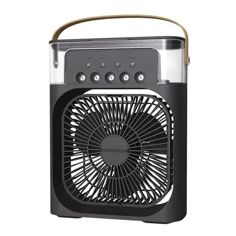 "Portable All in 1 Fan: Air Conditioner, Humidifier,  Hydrocooling, Up to 3 different speeds"