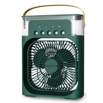 "Portable All in 1 Fan: Air Conditioner, Humidifier,  Hydrocooling, Up to 3 different speeds"